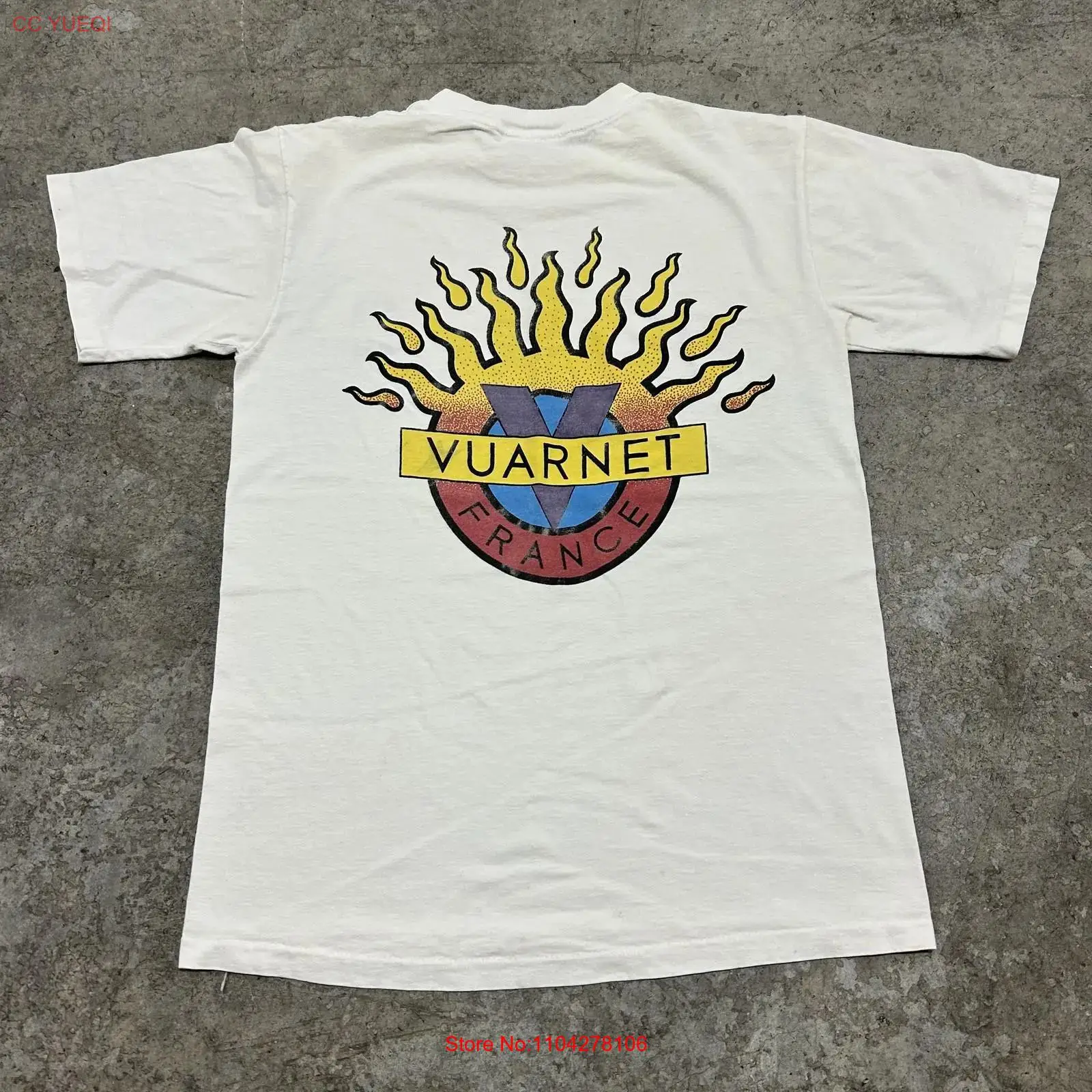 Vintage Fashion Logo - Camiseta Vintage VuarneT Masculina Tamanho M