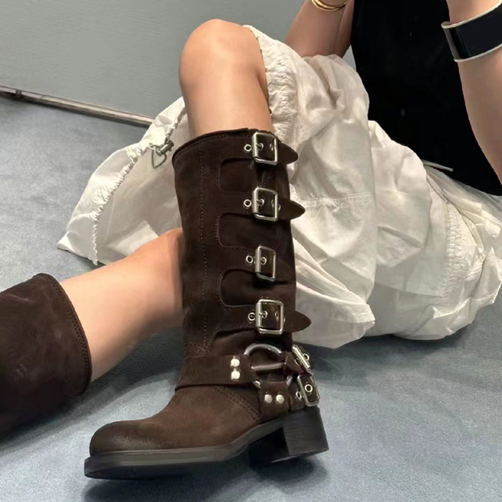 Vintage Old Fashion - Nova marca wasteland vintage y2k botas