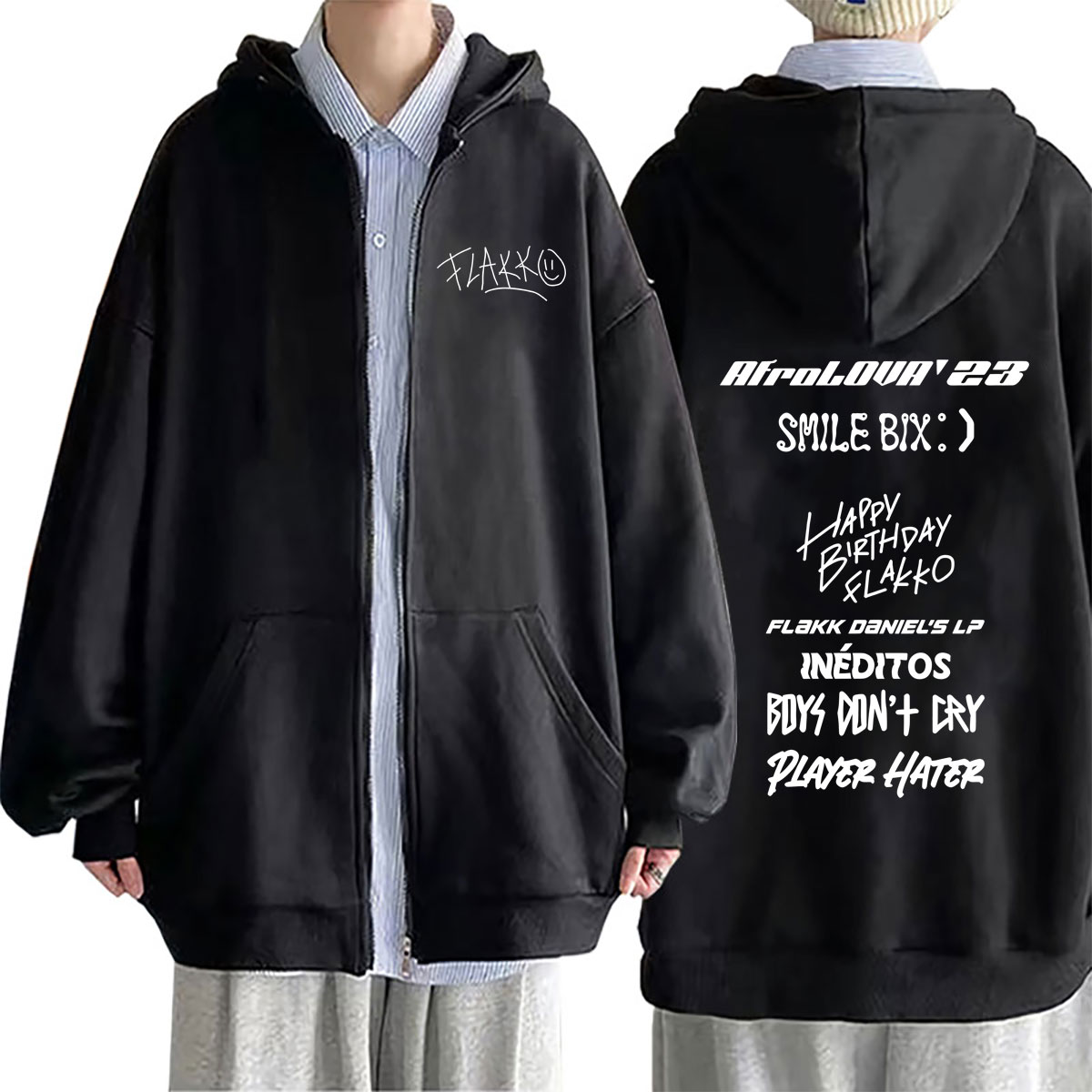 Vintage Fashion Pop Up - Oferta Imperdível: Moletom com Zíper Rapper