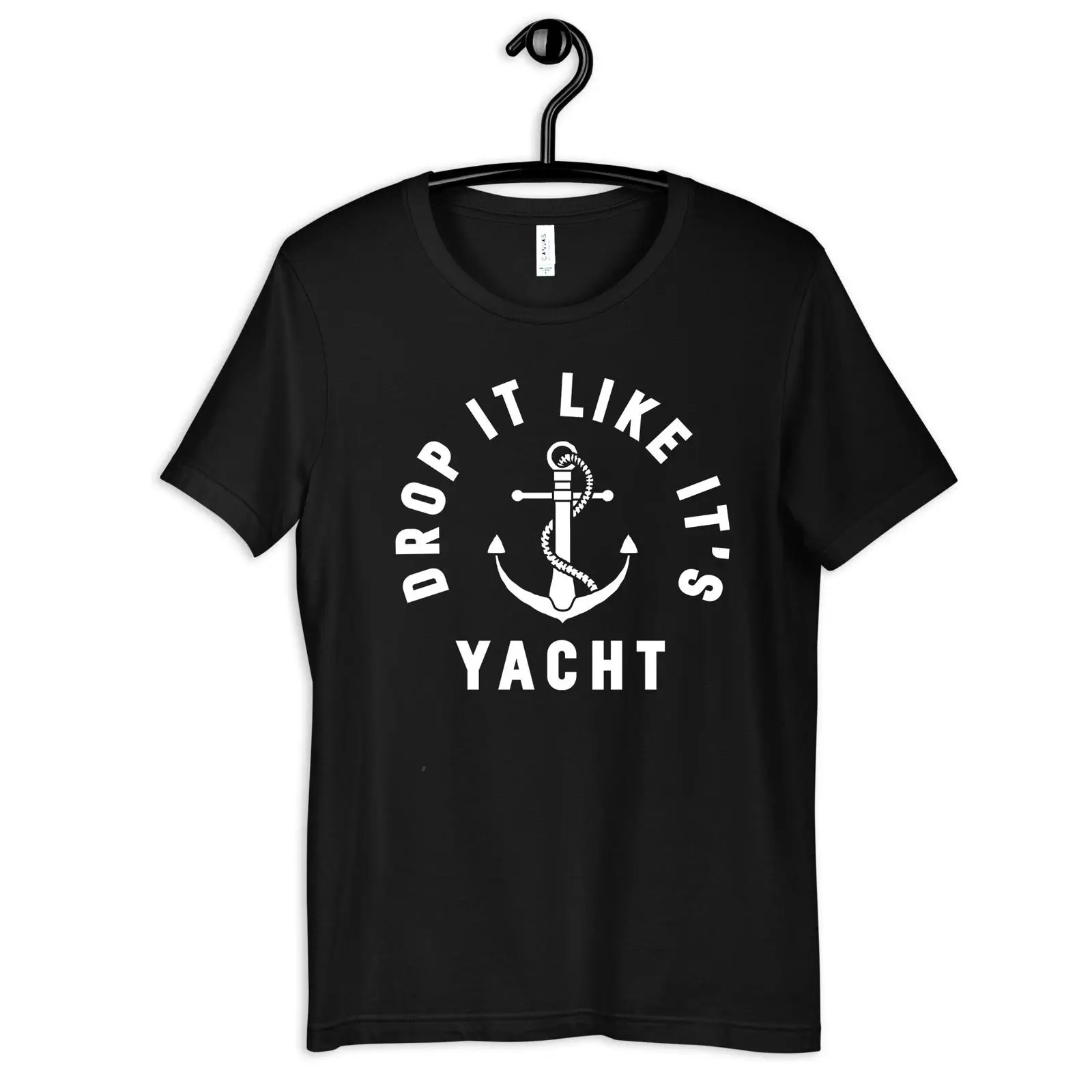 Vintage Yacht Fashion - Camiseta Divertida com Estampa de Iate