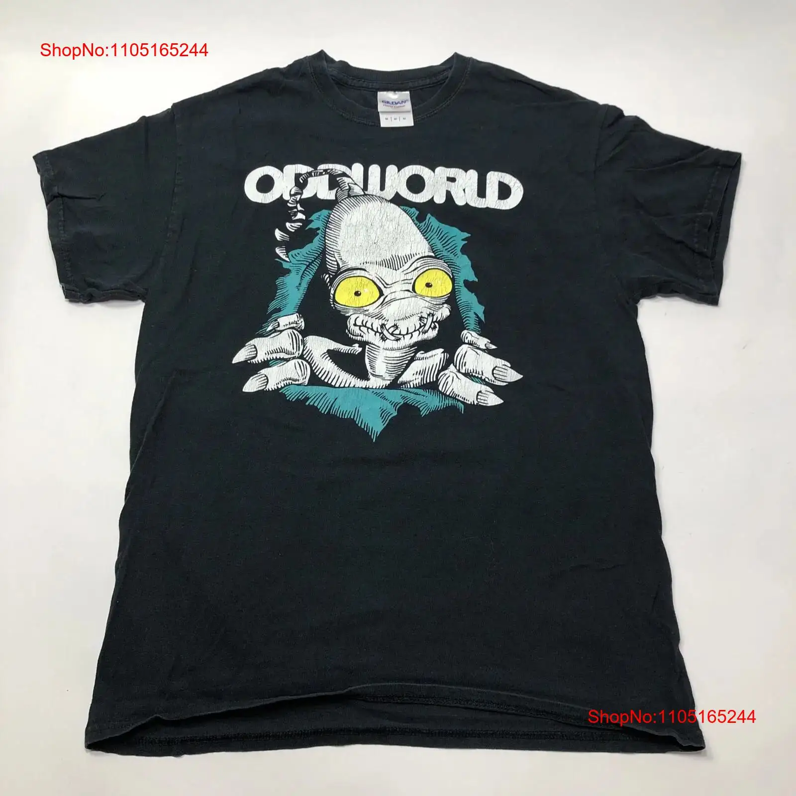 Vintage Fashion Video - Oddworld abe vintage videogame promocional tamanho