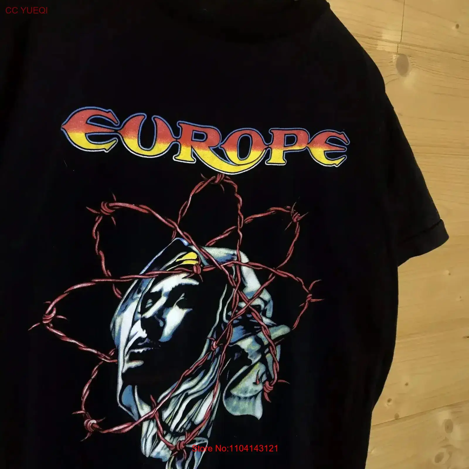 Vintage Fashion News - Nova Camiseta Europe Band Prisoners in