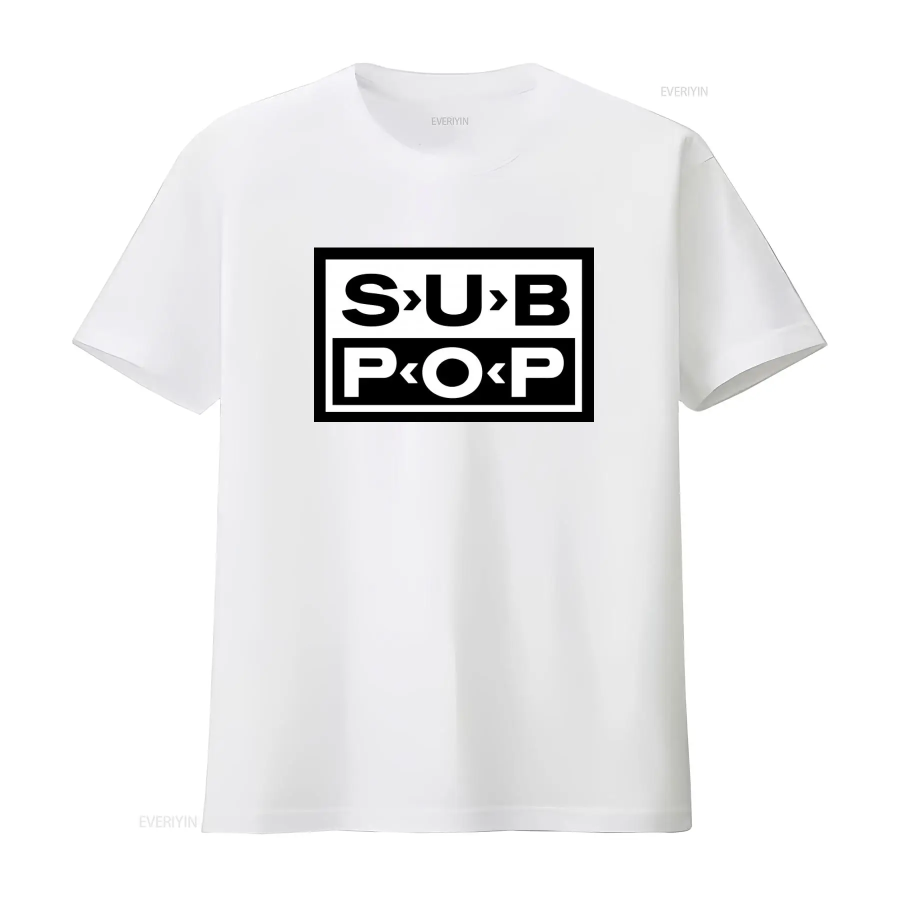 Camiseta Sub Pop com Logo Pret - Vintage Fashion Logo avaliação e preço