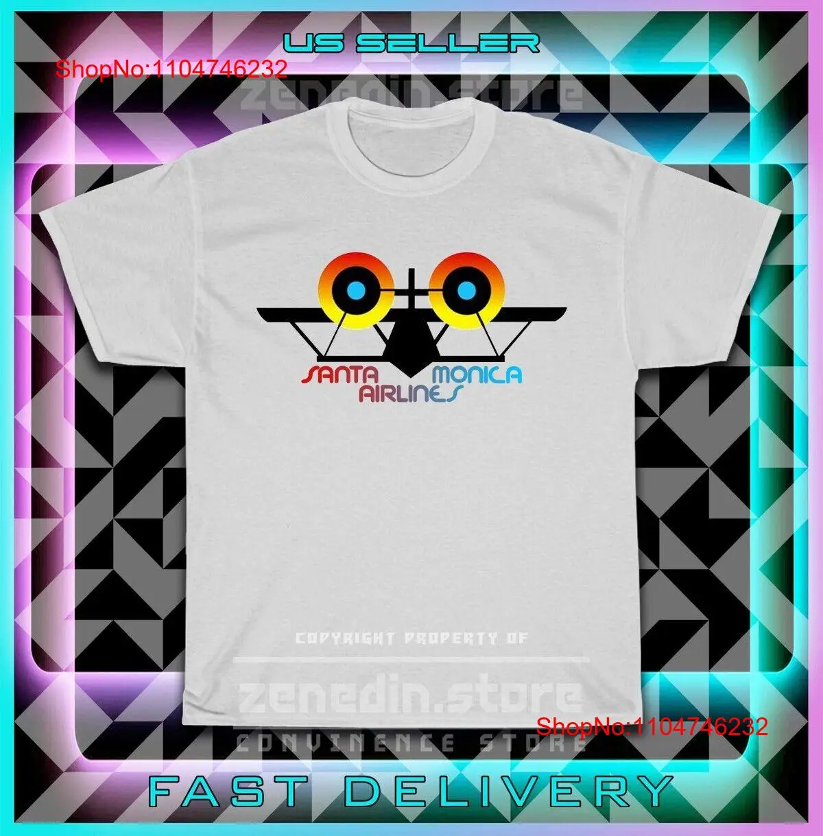 Novo quente santa monica logot - Vintage Fashion Logo avaliação e preço