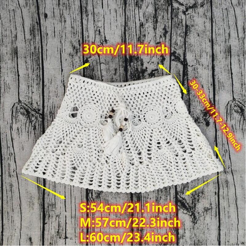 Conjunto de biquíni de praia s - Crochet Top Boho avaliação e preço