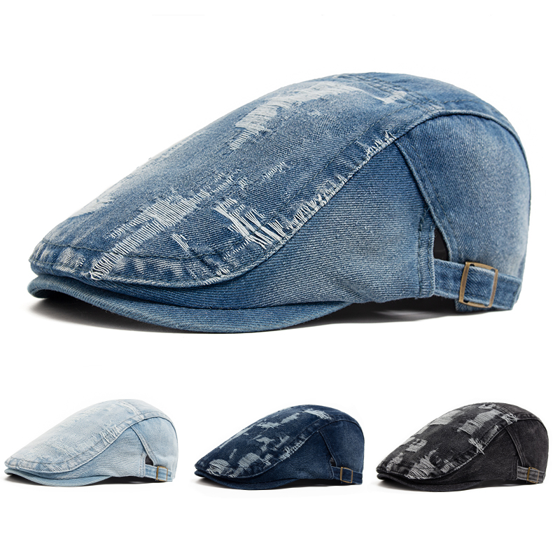 Boina de Algodão Casual Ajustá - Vintage Fashion Nz avaliação e preço
