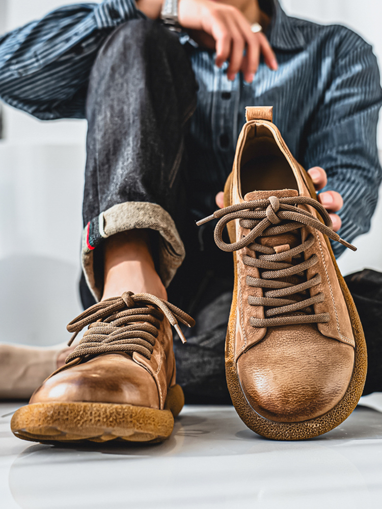 Sapatos Casuais Masculinos Pri - Vintage Fashion Trends avaliação e preço