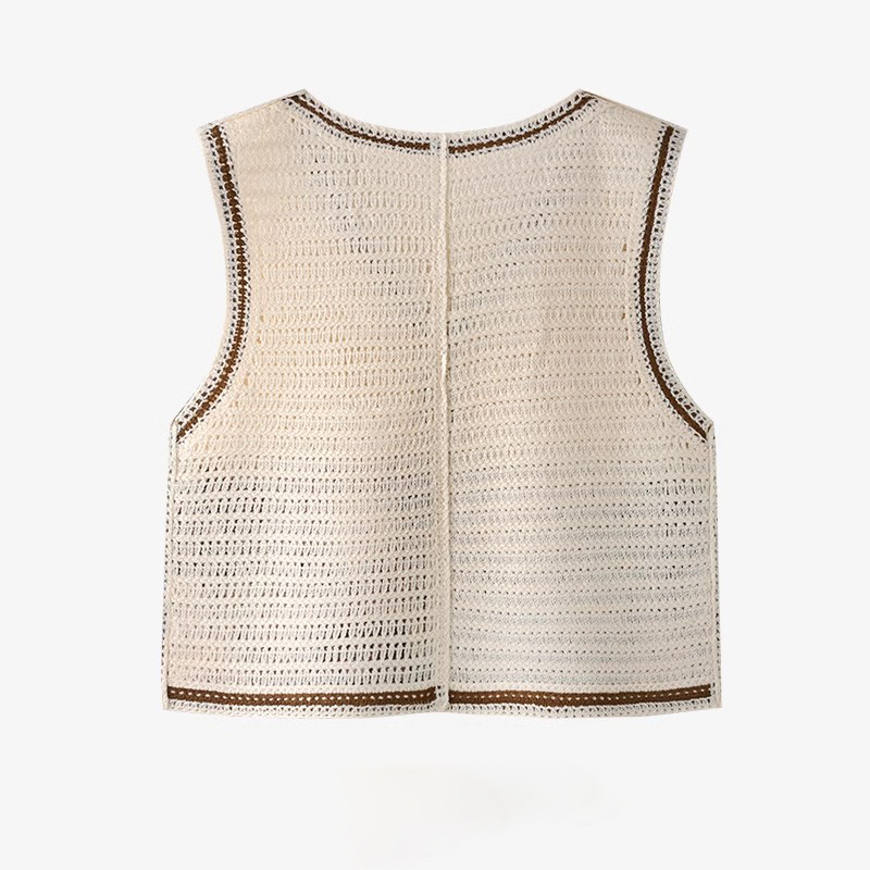 Vovó quadrado crochê colete mu - Crochet Top Boho avaliação e preço