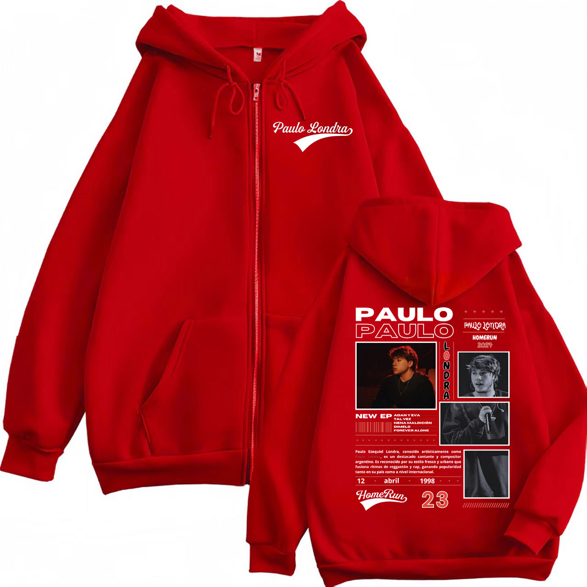 Rapper Paulo Londra Homerun Ál - Vintage Fashion Pop Up avaliação e preço