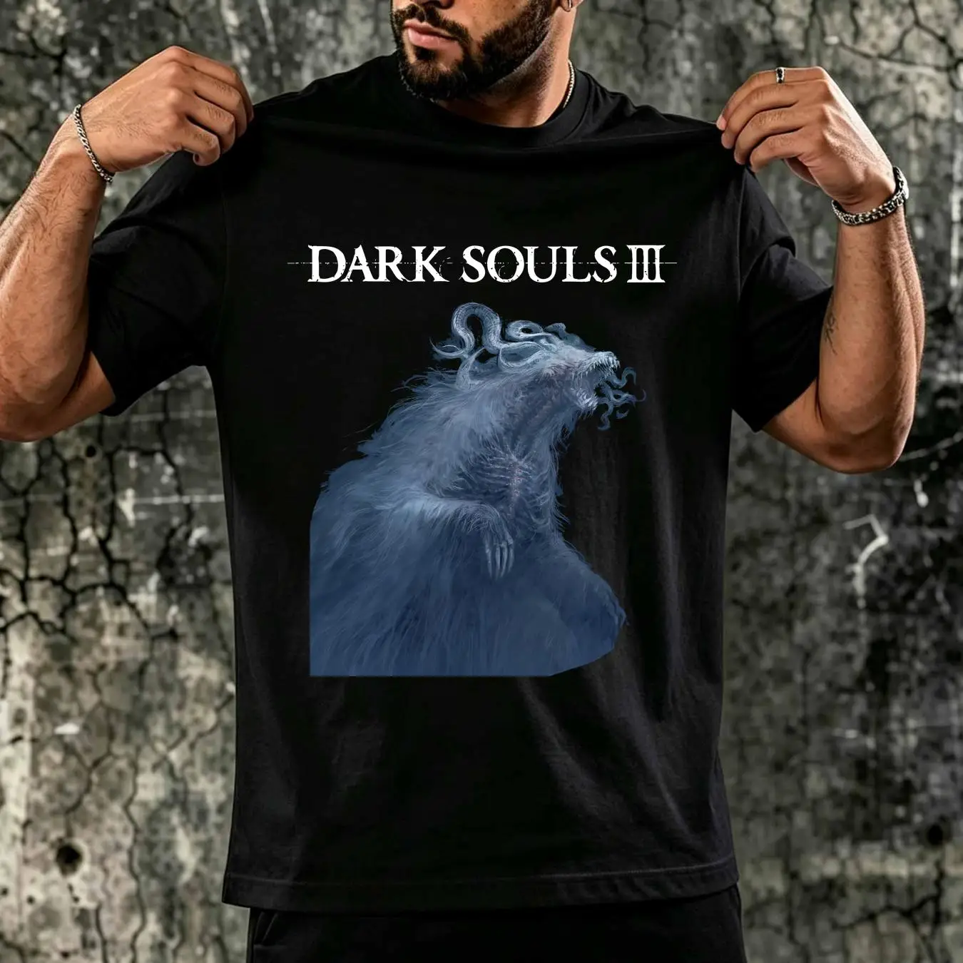 Camiseta lavada Dark Souls 3 L - Vintage Fashion Video avaliação e preço