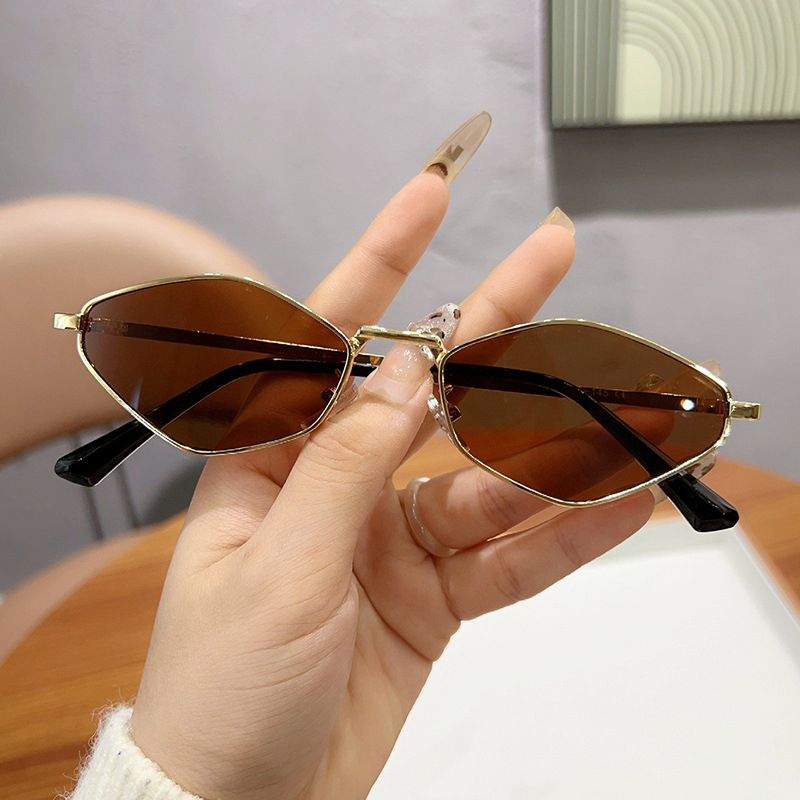 Moda poligonal pequenos óculos - Vintage Fashion Trends avaliação e preço