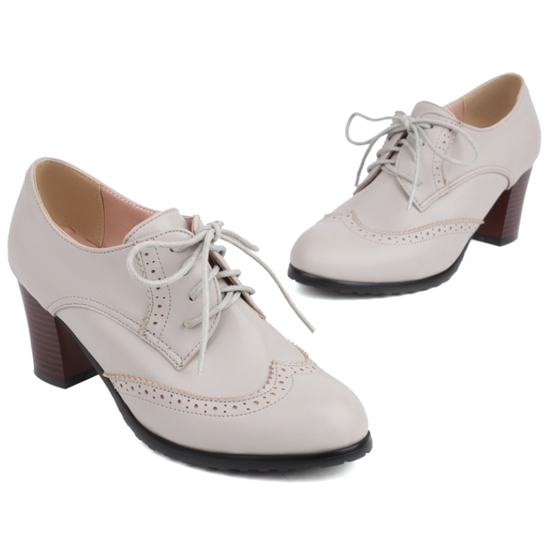 Sapatos mocassins de salto alt - Vintage Old Fashion avaliação e preço