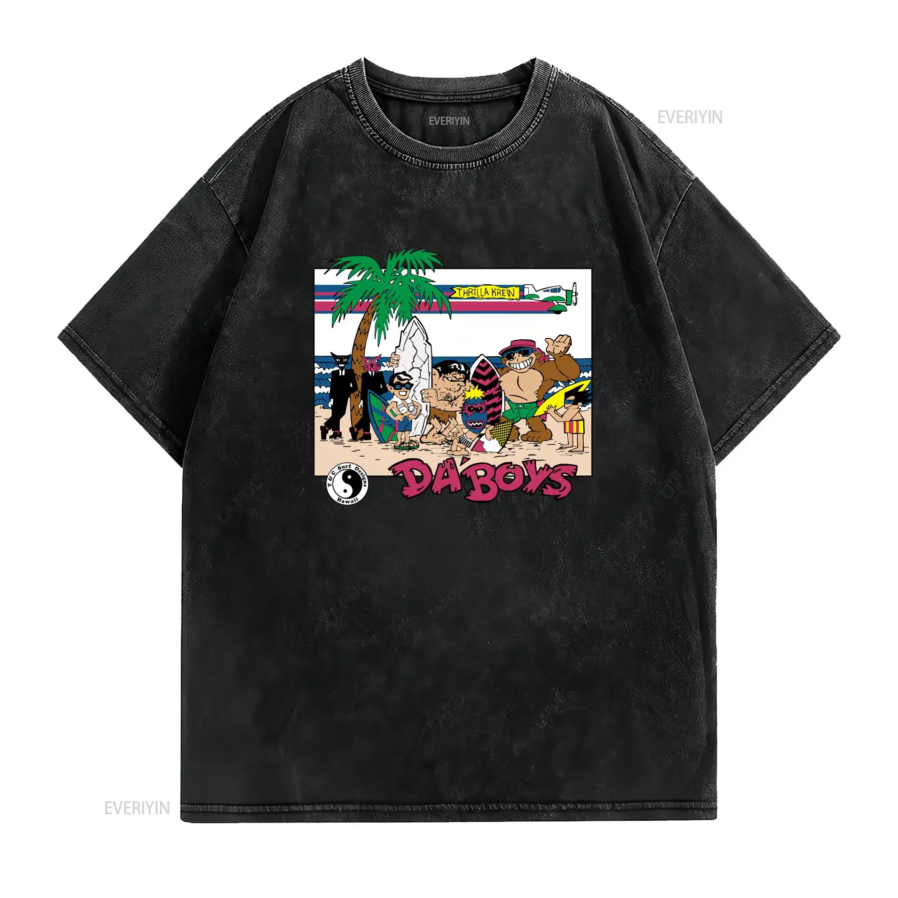 Novo 80s t c cidade país surf  - Vintage Fashion Newtown avaliação e preço