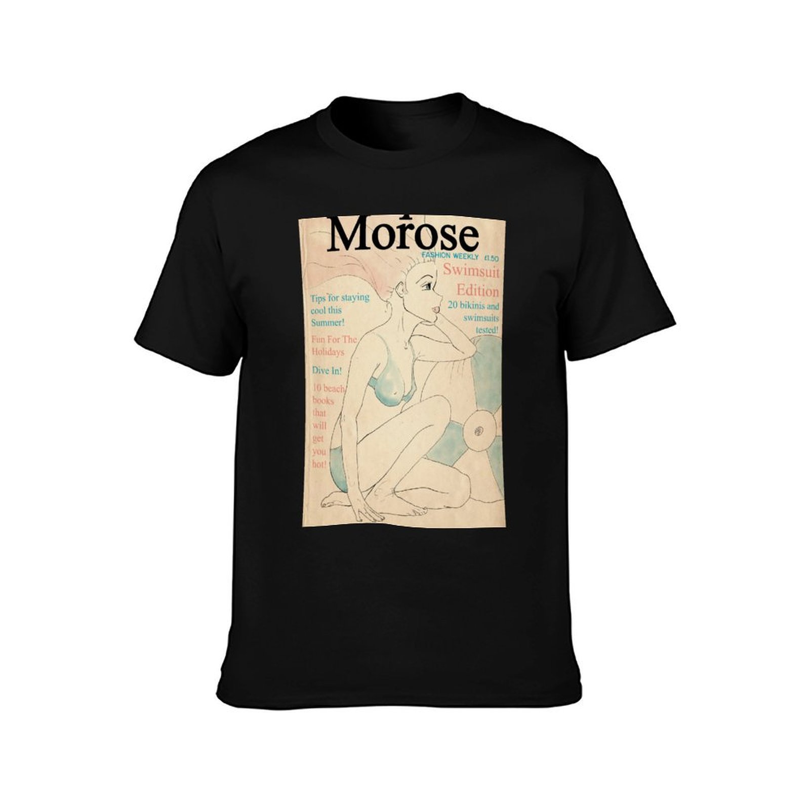 Camiseta com estampa de capa d - Vintage Fashion Magazine Covers avaliação e preço