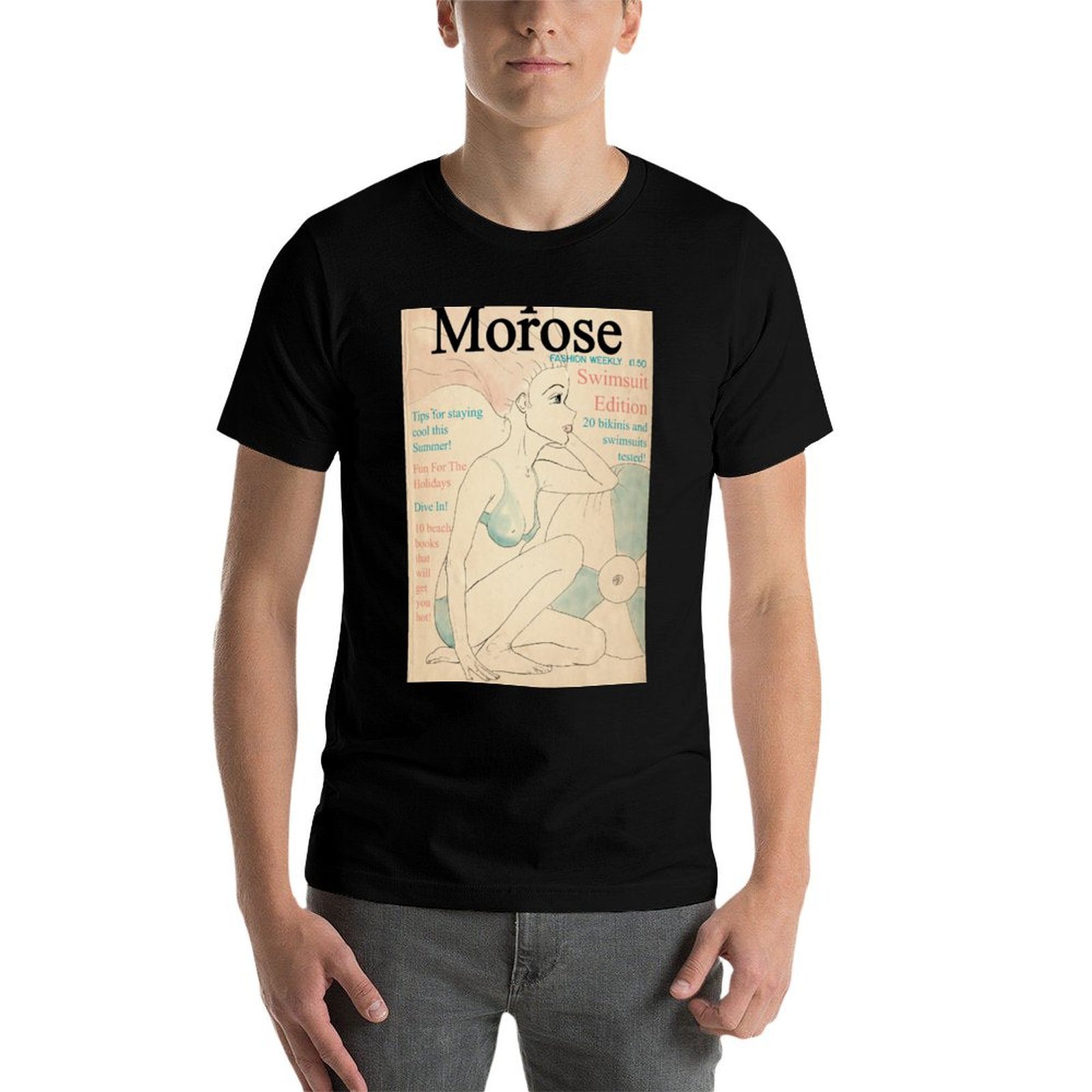 Camiseta com estampa de capa d - Vintage Fashion Magazine Covers avaliação e preço