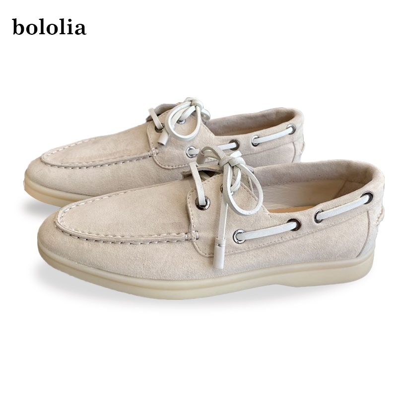 Sapatos Flats de Couro Genuíno - Vintage Fashion Trends avaliação e preço