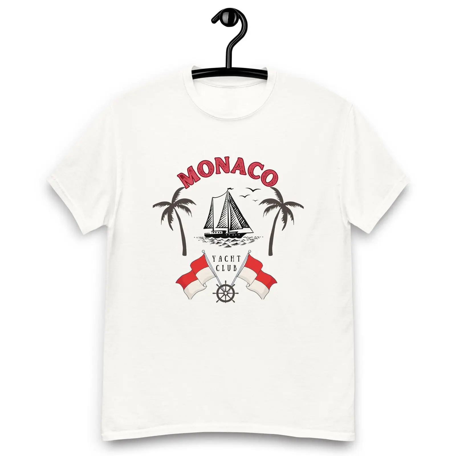 Camiseta Monaco Yacht Club Est - Vintage Yacht Fashion avaliação e preço