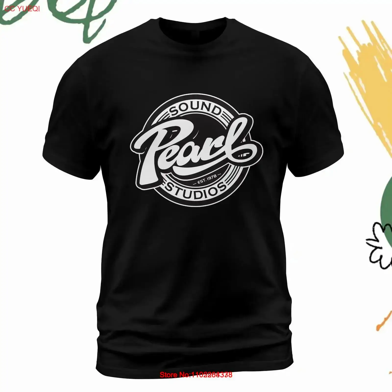 Pearl Drums Since 1978 Logo T  - Vintage Fashion Logo avaliação e preço