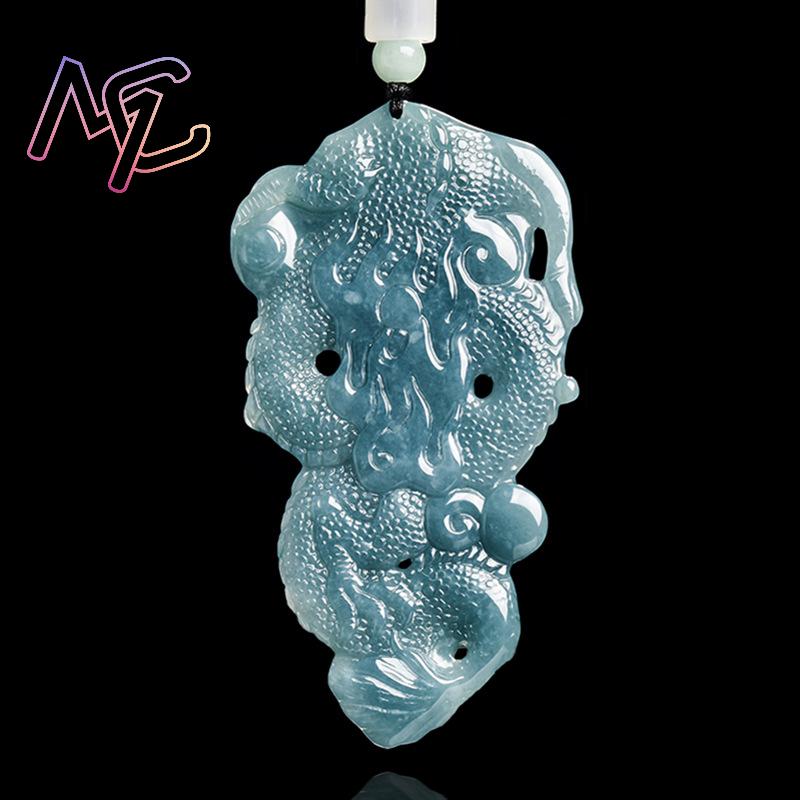 Myanmar jadeite dragão pingent - Vintage Fashion Designer avaliação e preço